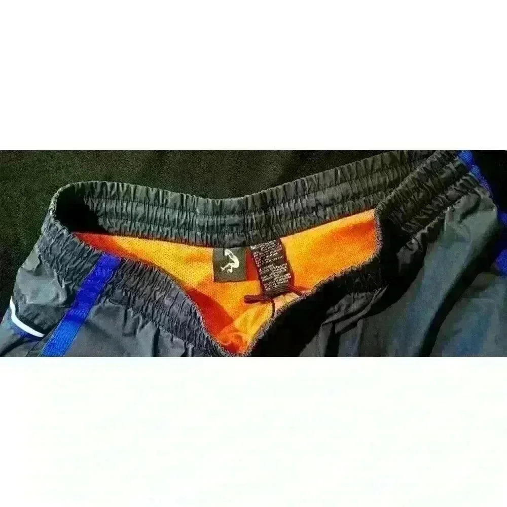 AND1 Mens NAVY BLUE Activewear Shorts LINED Sports Boardshorts pants size Lg - Picture 4 of 4